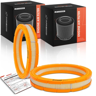 2 Pcs Engine Air Filter