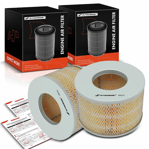 2 Pcs Engine Air Filter for 1996-1997 Lexus LX450