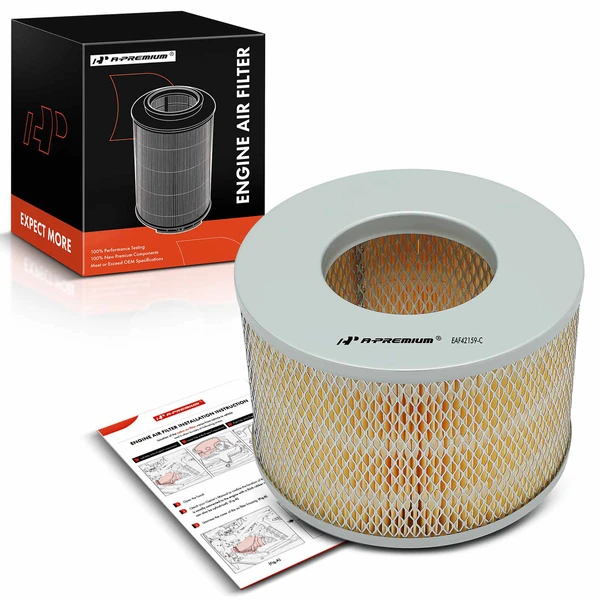 Engine Air Filter for Toyota Land Cruiser 60-74 81-97 Lexus LX450 96-97