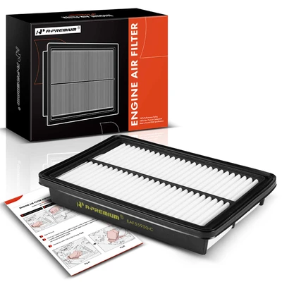 Engine Air Filter with Rigid Panel