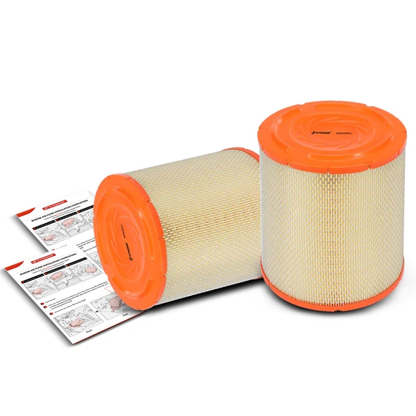 2 Pcs Engine Air Filter for Isuzu NQR NRR NPR-HD 2005-2022 Chevrolet LCF 4500 GMC