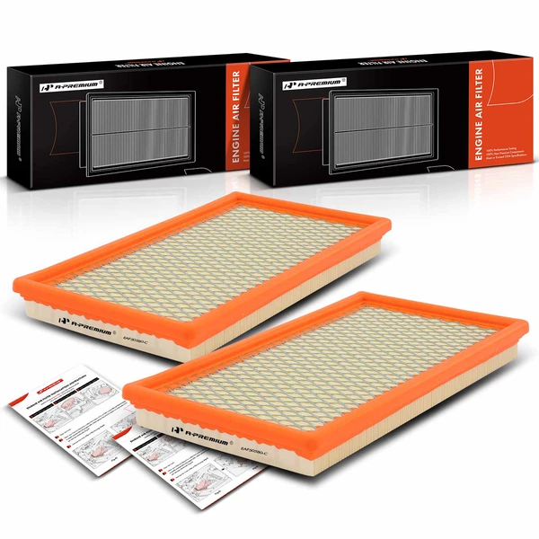 2 Pcs Engine Air Filter for 1986-1995 Ford Taurus