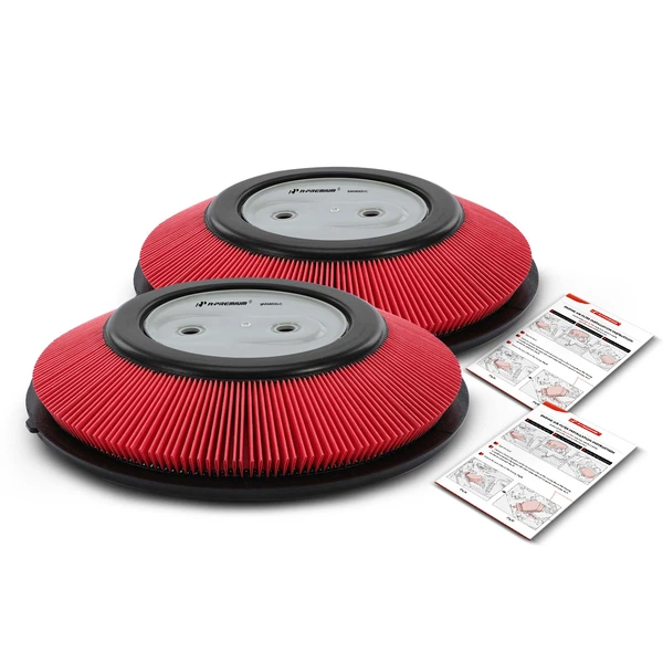 2 Pcs Engine Air Filter for Nissan D21 Pickup 90-94 Frontier 98-04 Pickup 95-97