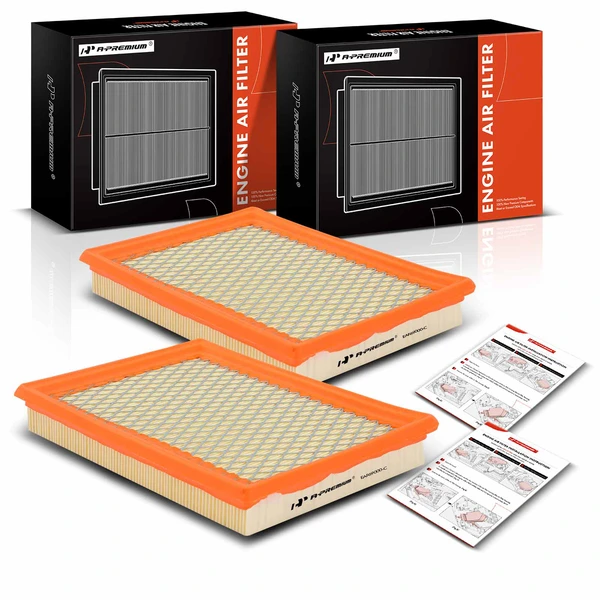 2 Pcs Engine Air Filter for 2015-2019 INFINITI Q70L