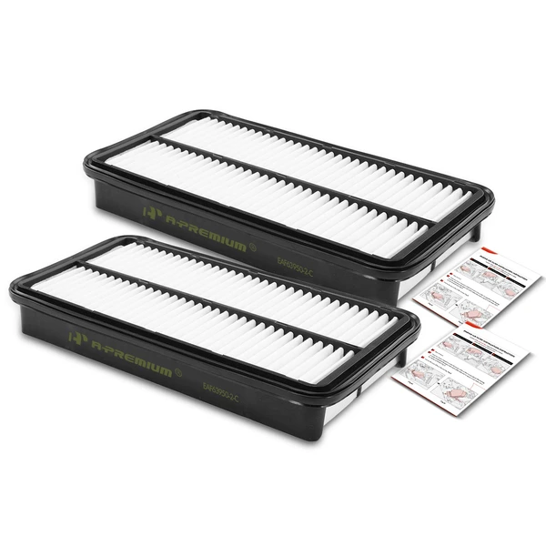 2 Pcs Engine Air Filter for Toyota Camry Corolla RAV4 MR2 Lexus ES250 Geo Prizm