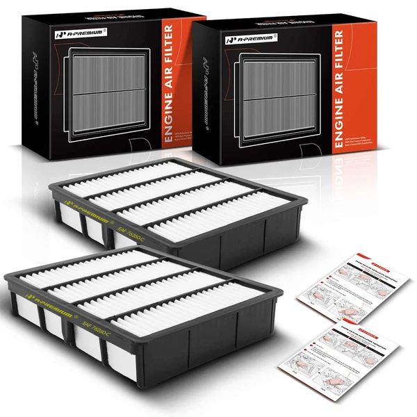 2 Pcs Engine Air Filter for 1992-2000 Lexus SC300