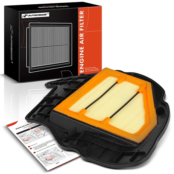 Passenger Engine Air Filter for BMW 550i 650i 750i 750Li Alpina B7L X5 X6 V8 4.4L