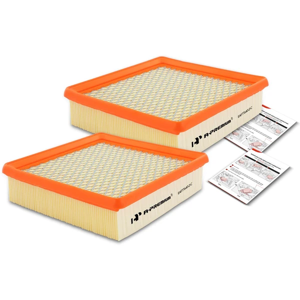 2 Pcs Engine Air Filter for Honda Civic 1996-2000 CR-V 1997-2001 Acura EL 1997-2000