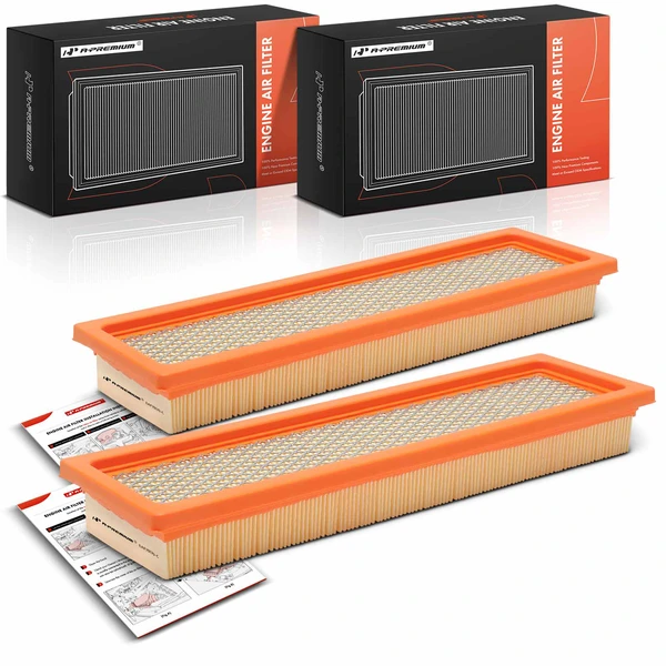 2 Pcs Engine Air Filter for 1990-1993 Chevrolet Caprice