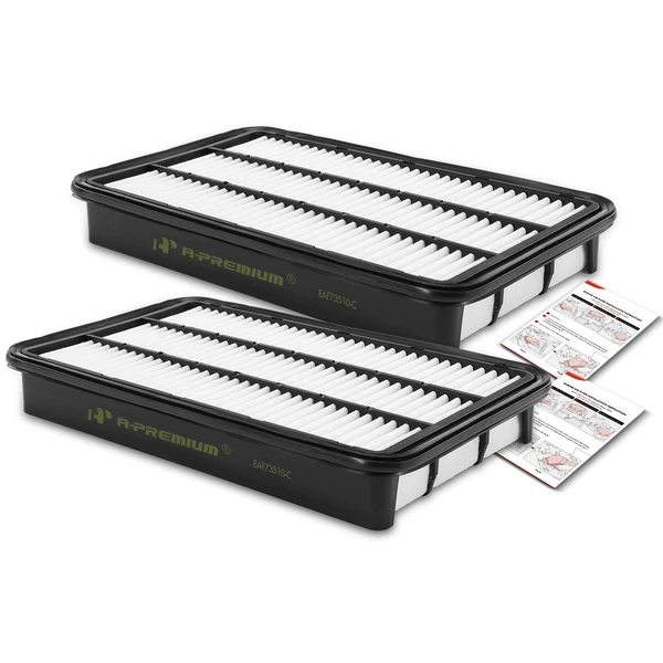 2 Pcs Engine Air Filter for Toyota Camry Avalon Solara Lexus ES300 2.2L 2.4L 3.0L