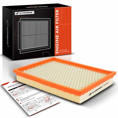 Engine Air Filter with Flexible Panel