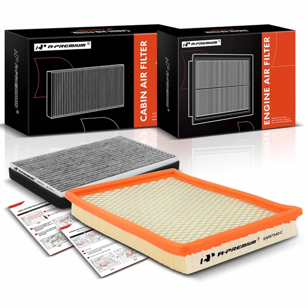 Engine & Activated Carbon Cabin Air Filter for 1999-2005 Buick Century