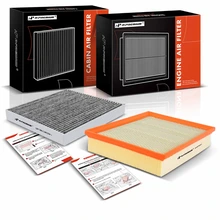 Engine & Activated Carbon Cabin Air Filter for 2014-2018 Chevrolet Silverado 1500
