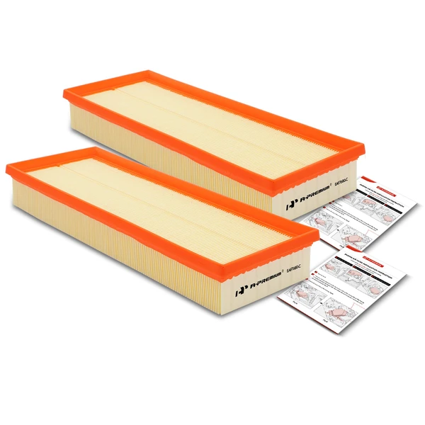 2 Pcs Engine Air Filter for Mercedes-Benz C230 2006-2007 C240 C250 C280 C300 C320