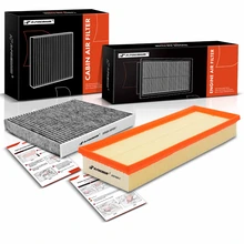 Engine & Activated Carbon Cabin Air Filter for 2002-2008 Mercedes-Benz G500