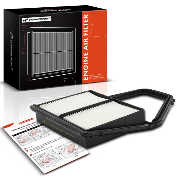 Engine Air Filter with Rigid Panel for 2001-2005 Acura EL