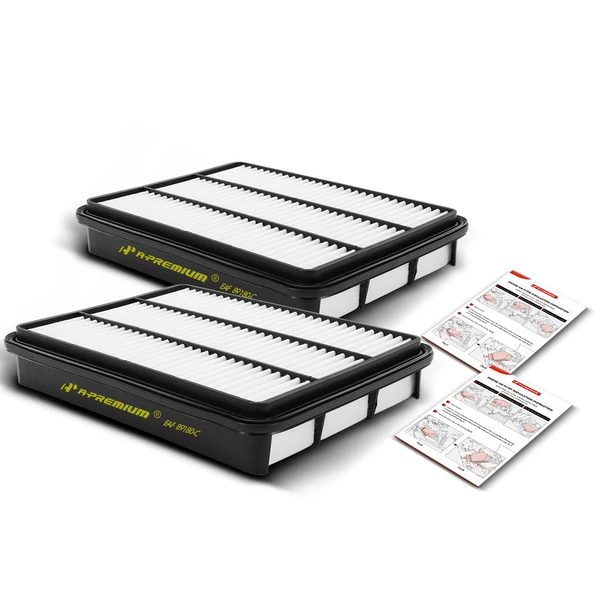 2 Pcs Engine Air Filter for Toyota 4Runner 2003-2010 Lexus GX470 LX470