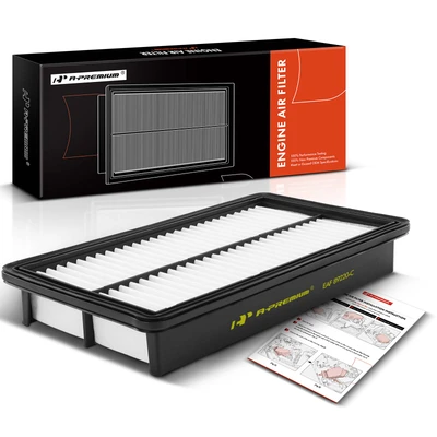 Engine Air Filter with Rigid Panel