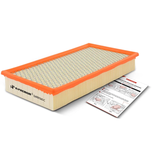 Engine Air Filter with Flexible Panel for Ford Freestar Thunderbird Lincoln LS