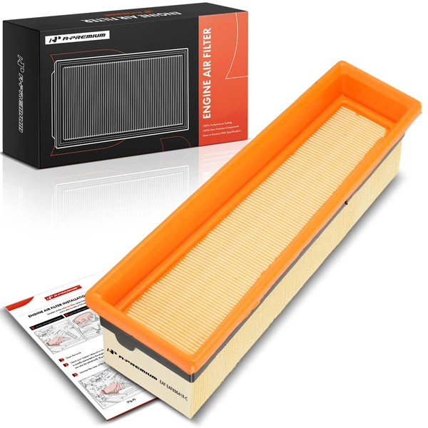 Passenger Engine Air Filter for BMW X5 2010-2013 X6 2010-2014 4.4L