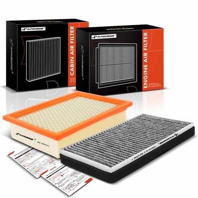 Engine & Activated Carbon Cabin Air Filter for Ford Escape Mazda Tribute 02-06 Mercury Mariner