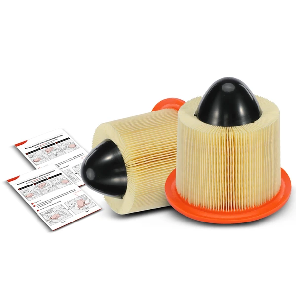 2 Pcs Engine Air Filter for Ford E-150 E-250 Excursion F150 F250 Lincoln Navigator
