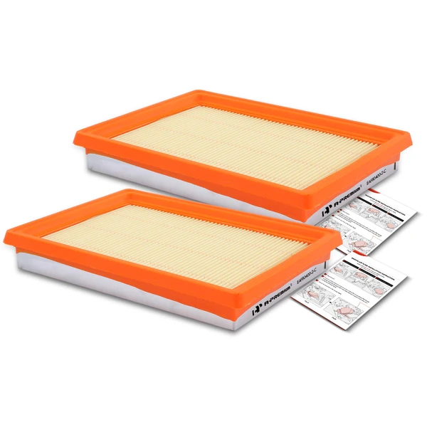 2 Pcs Front Engine Air Filter for Honda Civic 1996-2000 Civic del Sol 96-97 1.6L