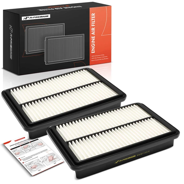 2 Pcs Engine Air Filter for Hyundai Nexo 2019-2025 SUV FUEL CELL EV