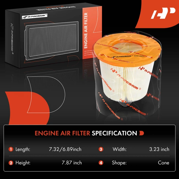 Engine Air Filter for Ford Escort 1997-2003 Mercury Tracer 1997-1999 2.0L