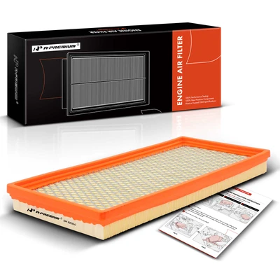 Engine Air Filter with Flexible Panel