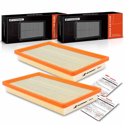 2 Pcs Engine Air Filter