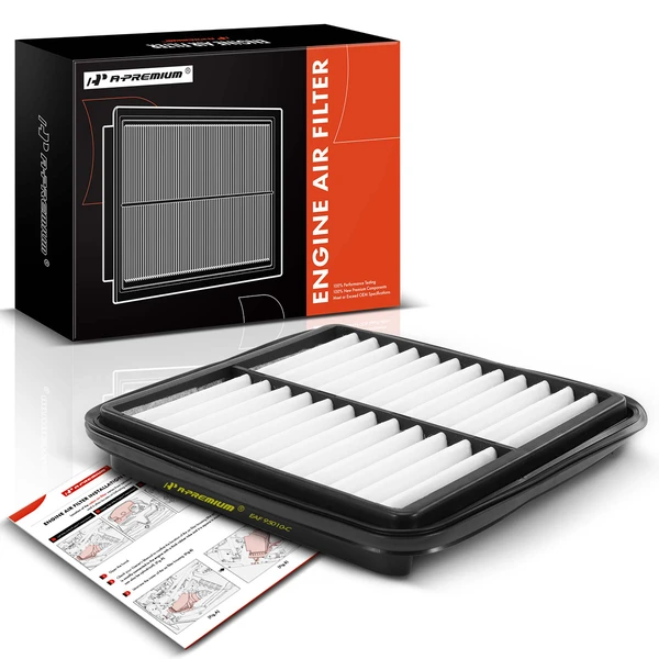 Engine Air Filter with Rigid Panel for 2001-2003 Toyota Prius