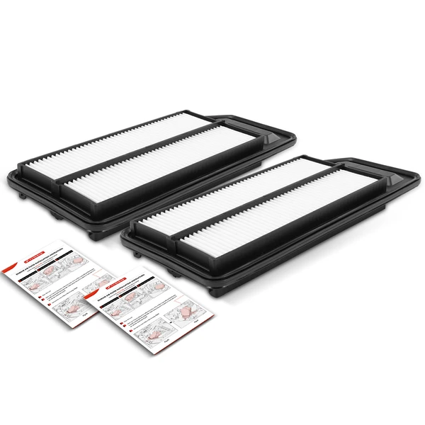 2 Pcs Engine Air Filter for Honda Accord 2003-2007 Acura TSX 2004-2008 L4 2.4L