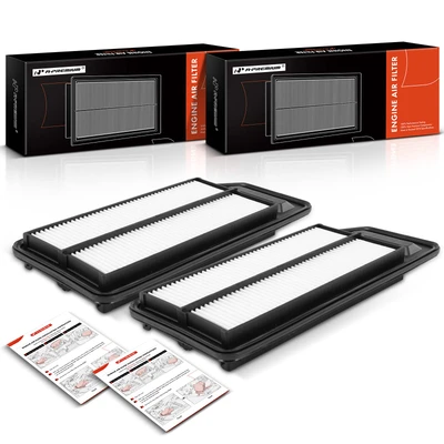 2 Pcs Engine Air Filter
