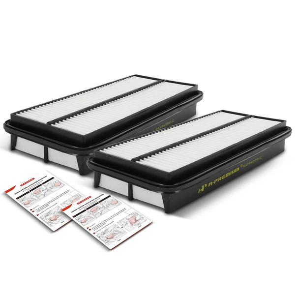 2 Pcs Engine Air Filter for Honda Accord 2003-2007 Acura RL 2005-2008 TL 2004-2006