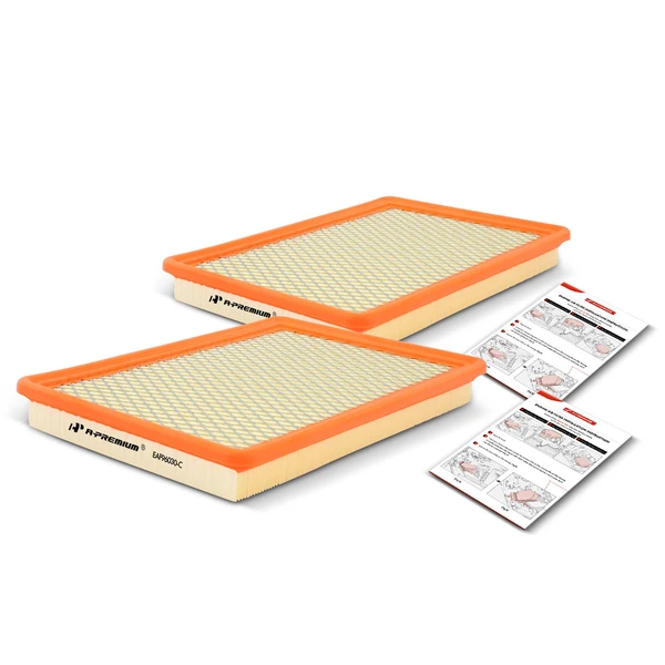 2 Pcs Engine Air Filter for Saturn Ion 2003-2005 L4 2.2L