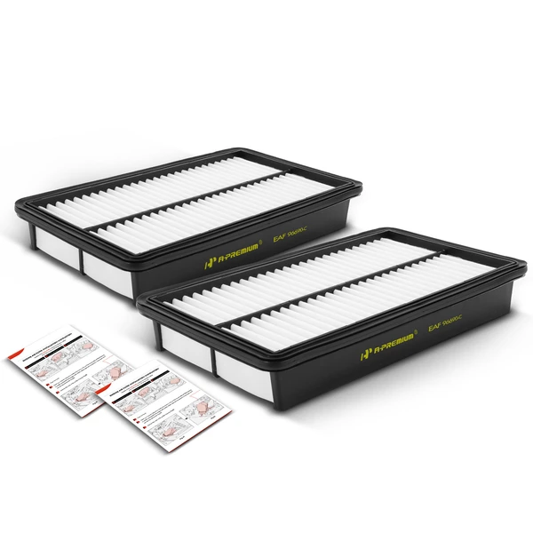 2 Pcs Engine Air Filter for Mazda 6 2003-2008 CX-7 2.3L 3.0L 2007-2012