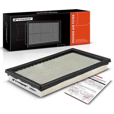 Engine Air Filter with Flexible Panel
