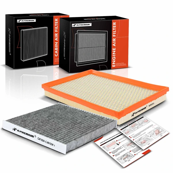 Engine & Activated Carbon Cabin Air Filter for 2006-2007 Saturn Ion