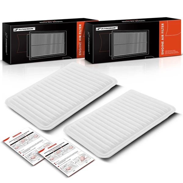 2 Pcs Engine Air Filter for 2011-2014 Mazda 2