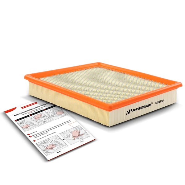 Engine Air Filter with Flexible Panel for Ford Mustang 2005-2010 V6 4.0L V8 4.6L