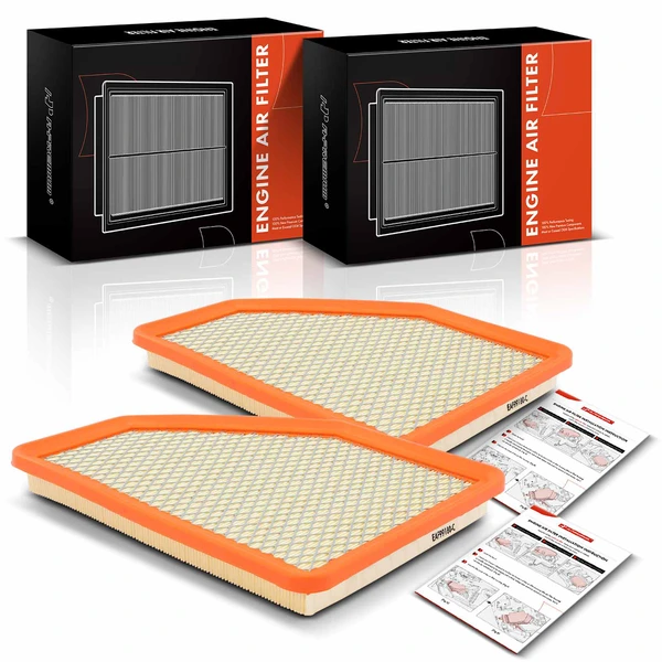 2 Pcs Engine Air Filter for Chevrolet Volt 2016-2019 L4 1.5L Hatchback