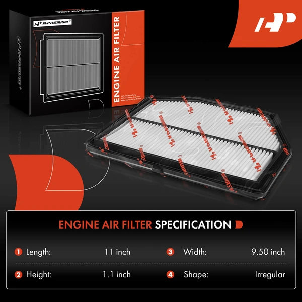 Engine Air Filter for Nissan Murano 2016 Pathfinder 2014-2015 Infiniti QX60