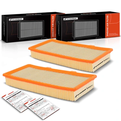 2 Pcs Engine Air Filter