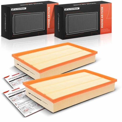 2 Pcs Engine Air Filter