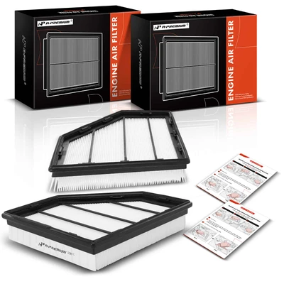 2 Pcs Left & Right Engine Air Filter