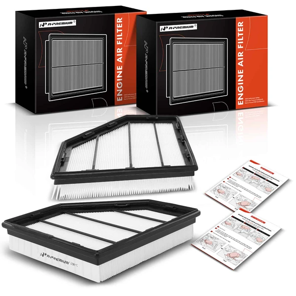 2 Pcs Left & Right Engine Air Filter for BMW G05 X5 G07 X7 G11 750i G12 Alpina B7