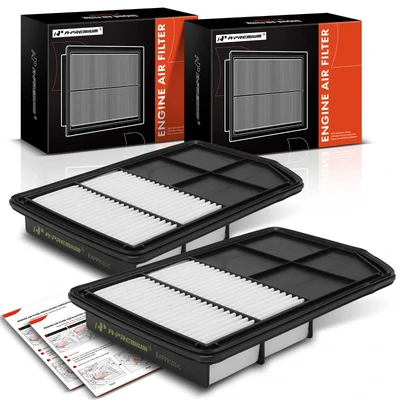 2 Pcs Engine Air Filter