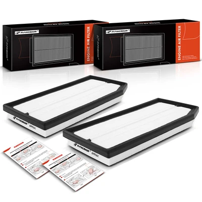 2 Pcs Engine Air Filter