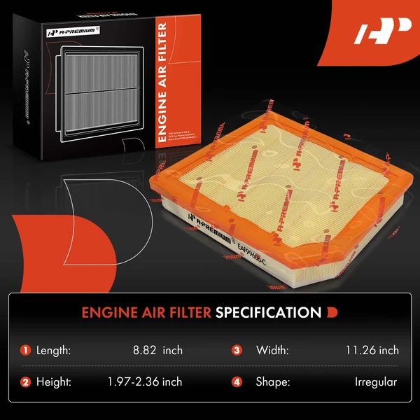 2 Pcs Engine Air Filter for BMW X2 M235i xDrive Gran Coupe Mini Cooper Clubman